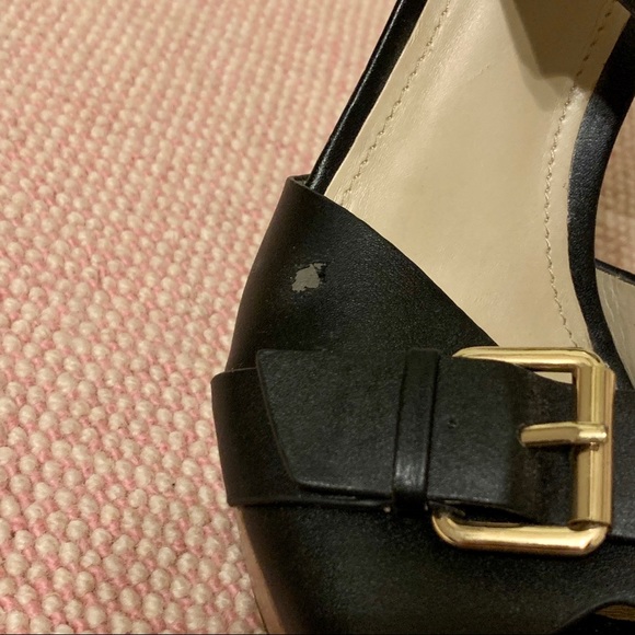 ALDO Chunky Black Sandal Heels - Picture 4 of 4